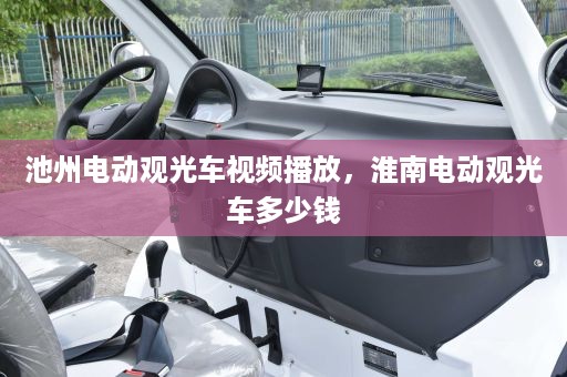 池州电动观光车视频播放，淮南电动观光车多少钱