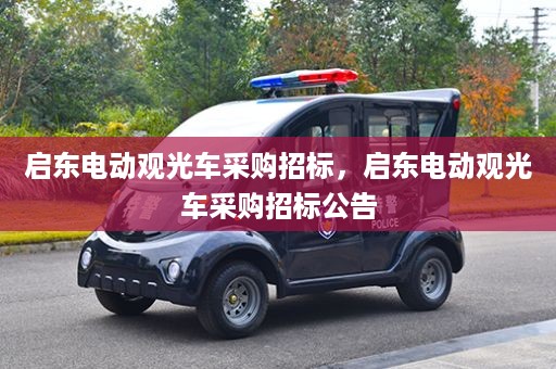 启东电动观光车采购招标，启东电动观光车采购招标公告