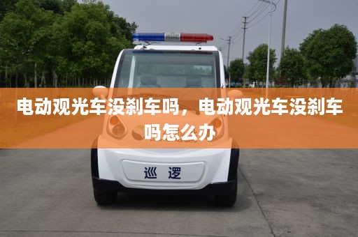 电动观光车没刹车吗，电动观光车没刹车吗怎么办