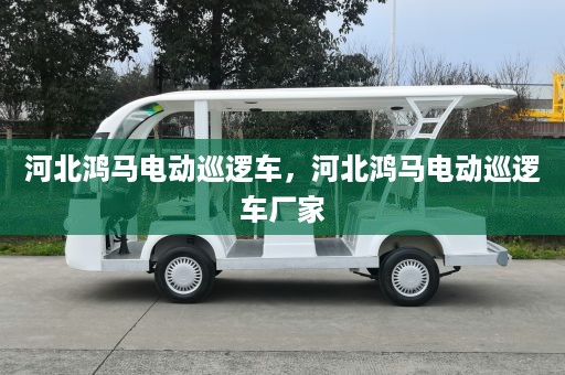 河北鸿马电动巡逻车，河北鸿马电动巡逻车厂家