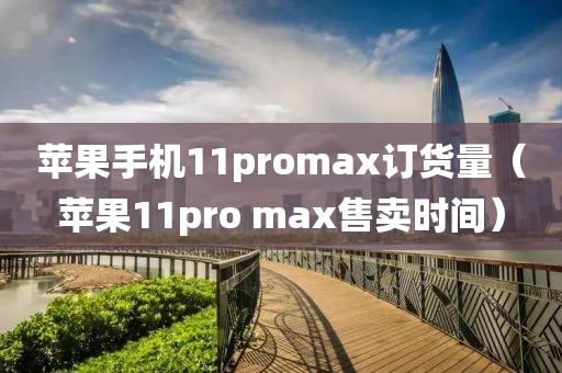 苹果手机11promax订货量（苹果11pro max售卖时间）