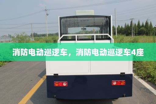 消防电动巡逻车，消防电动巡逻车4座