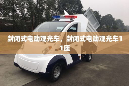 封闭式电动观光车，封闭式电动观光车11座