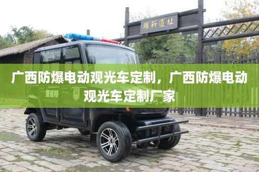 广西防爆电动观光车定制，广西防爆电动观光车定制厂家