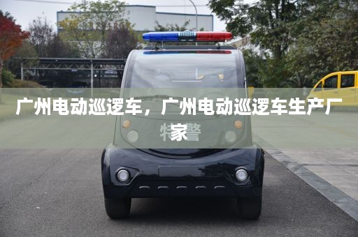 广州电动巡逻车，广州电动巡逻车生产厂家