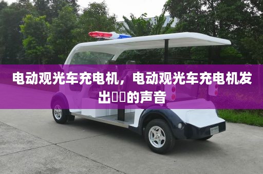 电动观光车充电机，电动观光车充电机发出啲啲的声音