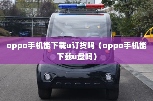 oppo手机能下载u订货吗（oppo手机能下载u盘吗）