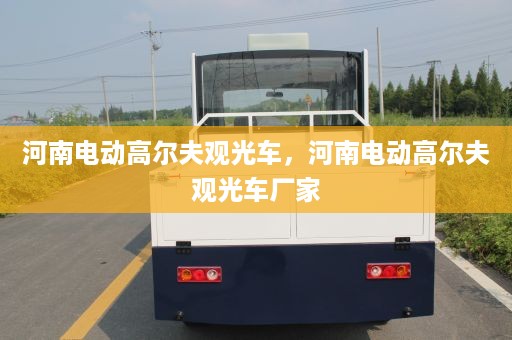 河南电动高尔夫观光车，河南电动高尔夫观光车厂家