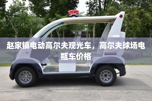 赵家镇电动高尔夫观光车，高尔夫球场电瓶车价格