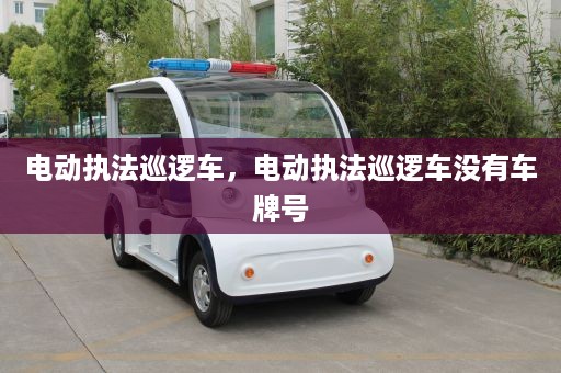 电动执法巡逻车，电动执法巡逻车没有车牌号