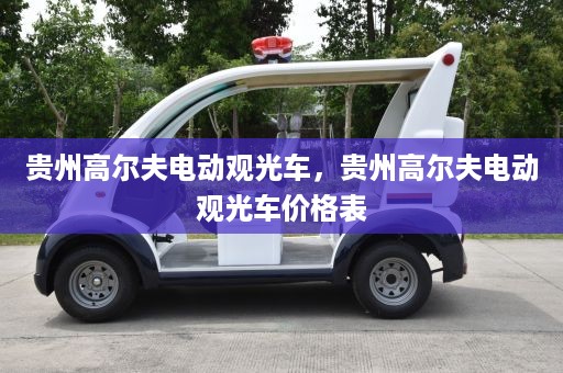 贵州高尔夫电动观光车，贵州高尔夫电动观光车价格表