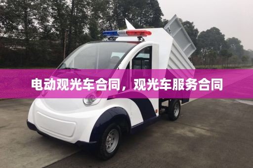 电动观光车合同，观光车服务合同