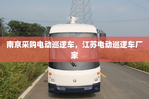 南京采购电动巡逻车，江苏电动巡逻车厂家