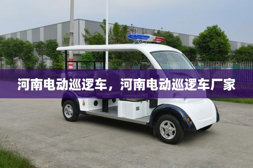 河南电动巡逻车，河南电动巡逻车厂家