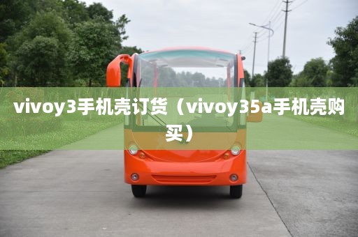 vivoy3手机壳订货（vivoy35a手机壳购买）