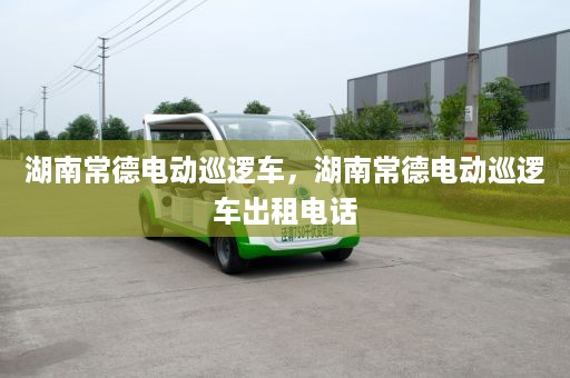 湖南常德电动巡逻车，湖南常德电动巡逻车出租电话